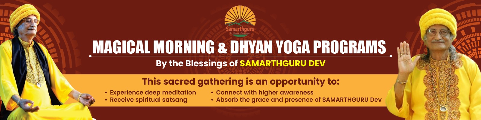 Spiritual Programs Banner